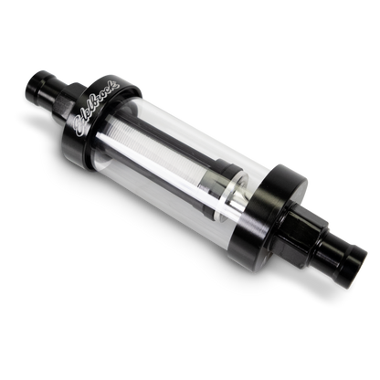 Edelbrock 3/8in i.d. Hose Clear View Fuel Filter