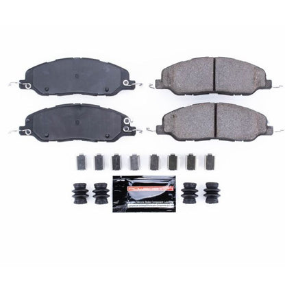 Power Stop 11-14 Ford Mustang Front Z23 Evolution Sport Brake Pads w/Hardware PowerStop