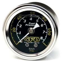 Load image into Gallery viewer, GFB Fuel Pressure Gauge (Suits 8050/8060) 40mm 1-1/2in 1/8MPT Thread 0-120PSI