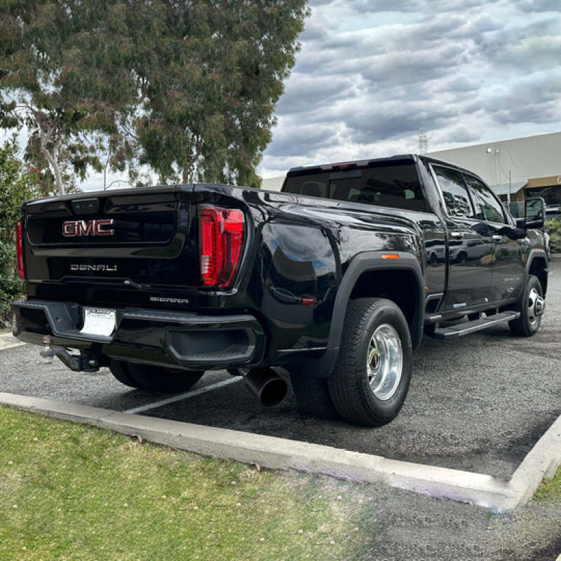 Banks Power 20-23 Chevy/GMC Duramax DRW Crew Cab 5.0in Monster Exhaust w/ Black Tip Banks Power