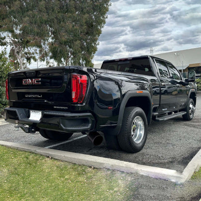 Banks Power 20-23 Chevy/GMC Duramax DRW Crew Cab 5.0in Monster Exhaust w/ Black Tip Banks Power
