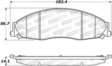 Load image into Gallery viewer, StopTech Premium Ceramic Brake Pads - 308.09210