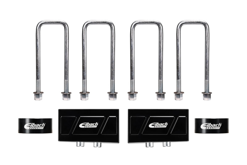 Eibach LB81-35-059-04-02 rear lift block kit for 2021-2026 Ford F-150 with 1.5-inch lift, U-bolts and hardware