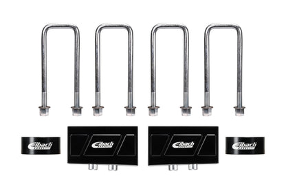 Eibach LB81-35-059-04-02 rear lift block kit for 2021-2026 Ford F-150 with 1.5-inch lift, U-bolts and hardware