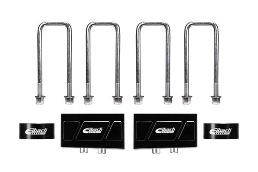 Eibach LB81-35-059-04-02 rear lift block kit for 2021-2026 Ford F-150 with 1.5-inch lift, U-bolts and hardware