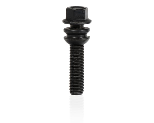 Eibach Wheel Bolt M14 X 1.5 X 48mm X 19mm Hex Spinning Round-Seat Black Finish