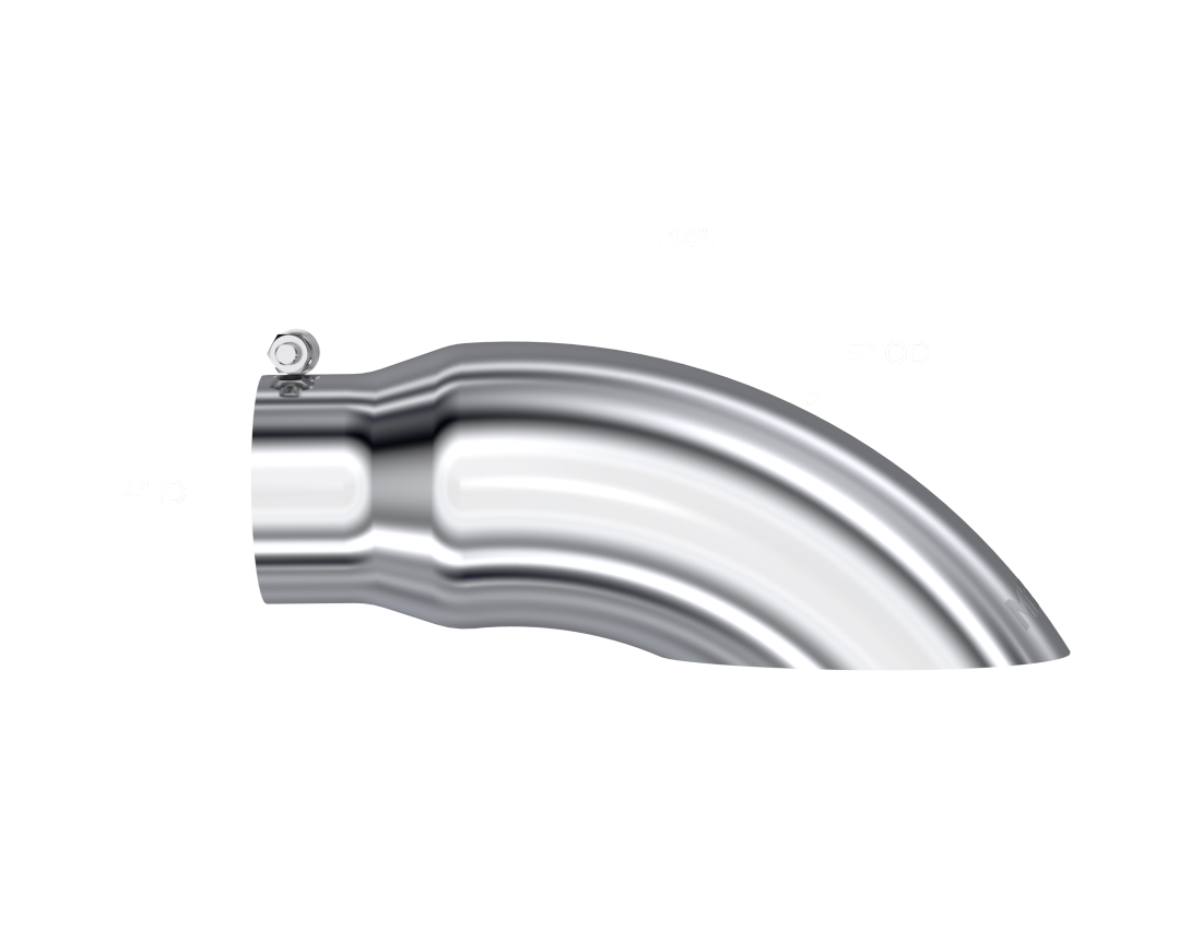 MBRP Universal Tip 5 O.D. Turn Down 4 inlet 14 length - T5086 MBRP