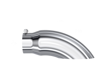 Load image into Gallery viewer, MBRP Universal Tip 5 O.D. Turn Down 4 inlet 14 length - T5086