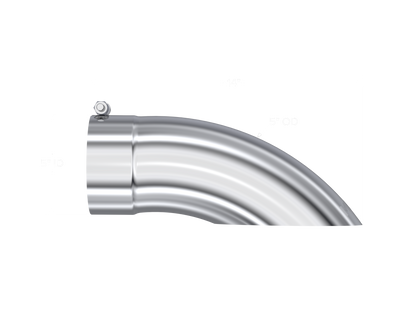 MBRP Universal Tip 5 O.D. Turn Down 5 inlet 14 length - T5085 MBRP