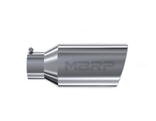 Load image into Gallery viewer, MBRP Universal Tip 8in OD Rolled End 5in Inlet 18in Length T304 - T5129