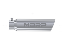 Load image into Gallery viewer, MBRP Universal 5in OD Angled Rolled End 4in Inlet 18in Lgth T304 Exhaust Tip - T5124