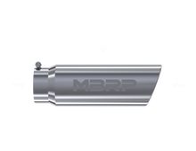 Load image into Gallery viewer, MBRP Universal Tip 6in OD Angled Rolled End 5in Inlet 18in Lgth T304 Exhaust - T5125