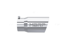 Load image into Gallery viewer, MBRP Universal Tip 6 O.D. Dual Wall Angled 5 inlet 12 length - T5074