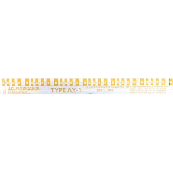 ACL AY-1 Flexigauge (Yellow) .008-.016