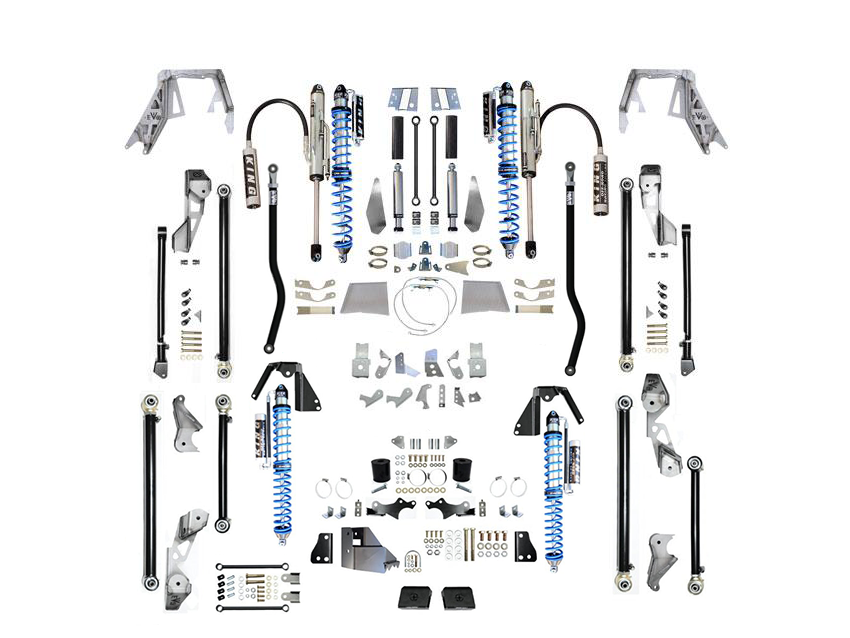 King Shocks 22+ Land Cruiser Front3.0 DIA. Remote RES. W/ Adjuster Requires Aftermarket Upper Arm