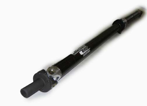 DSS Mitsubishi 1998-2000 Evo V/ VI 2-Piece Carbon Fiber Rear Driveshaft (Non-AYC) MISH56-C