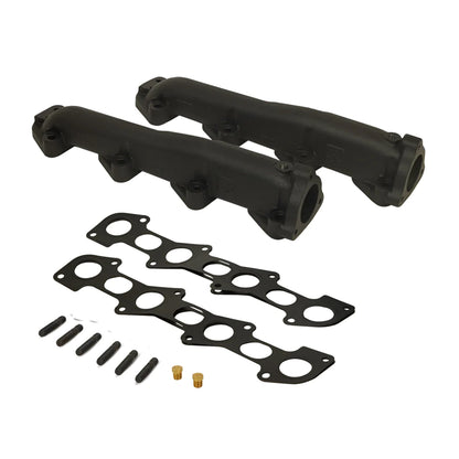 BD Diesel EXHAUST MANIFOLD & UP-PIPE KIT FORD F250/F350/F450/F550 SUPER DUTY 6.4L POWER STROKE 2008-2010 - 1041484 BD Diesel