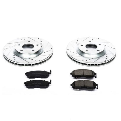 Power Stop 07-12 Nissan Sentra Front Z23 Evolution Sport Brake Kit PowerStop