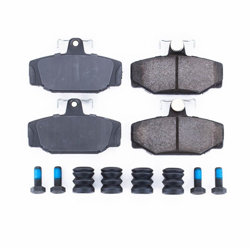 Power Stop 88-90 Volvo 760 Rear Z17 Evolution Ceramic Brake Pads w/Hardware PowerStop