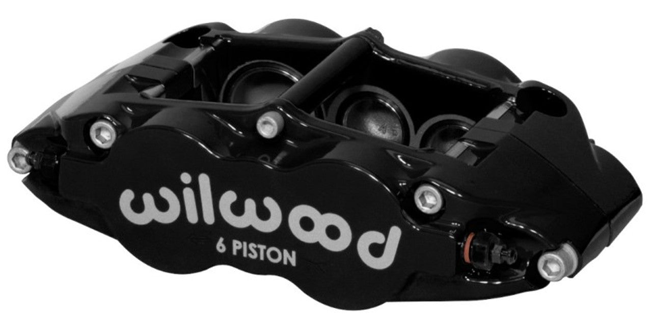 Wilwood Caliper Narrow Superlite 6R LH Black 1.62in / 1.12in / 1.12in Pistons 1.10in Disc Wilwood