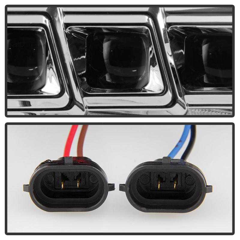 Spyder 16-20 Toyota Tacoma LED Model Only High-Power LED Headlights - Chrome PRO-YD-TT16LEDAP-C SPYDER
