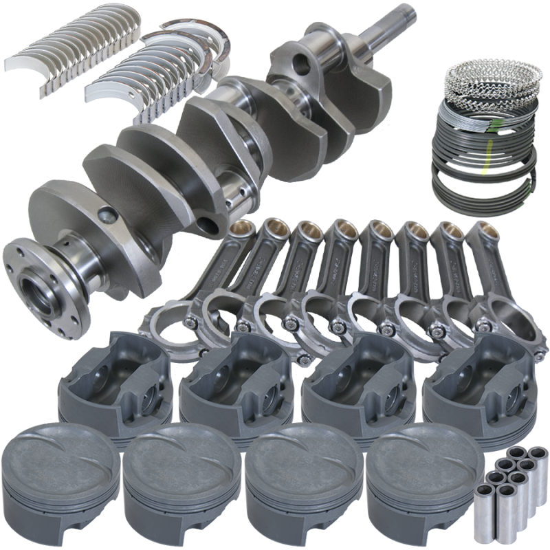 Eagle Ford FE 4.250in Crank 6.700in I-Beam Rods -28cc Inv Dome 4.080in Pistons Rotating Assembly