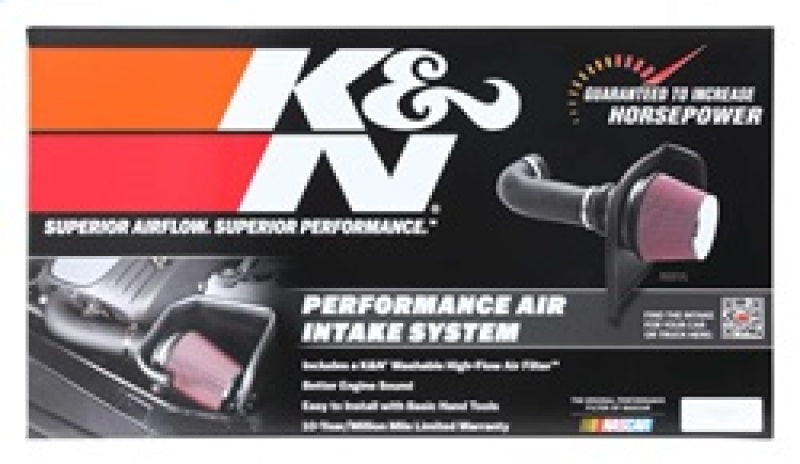 K&N 63 Series Aircharger Performance Intake Kit Chevy/GMC 14-15 Silverado/Sierra 1500 5.3L/6.2L V8 K&N Engineering