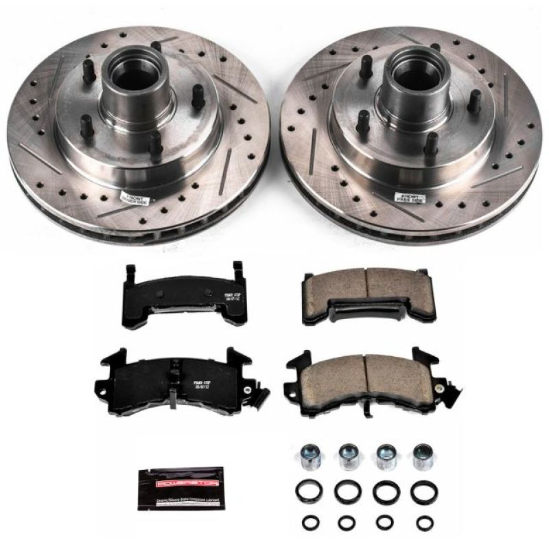 Power Stop 79-81 Buick Century Front Z23 Evolution Sport Brake Kit PowerStop