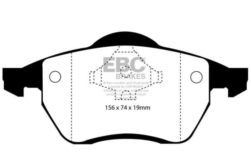 EBC Ultimax2 Front Brake Pads - UD836