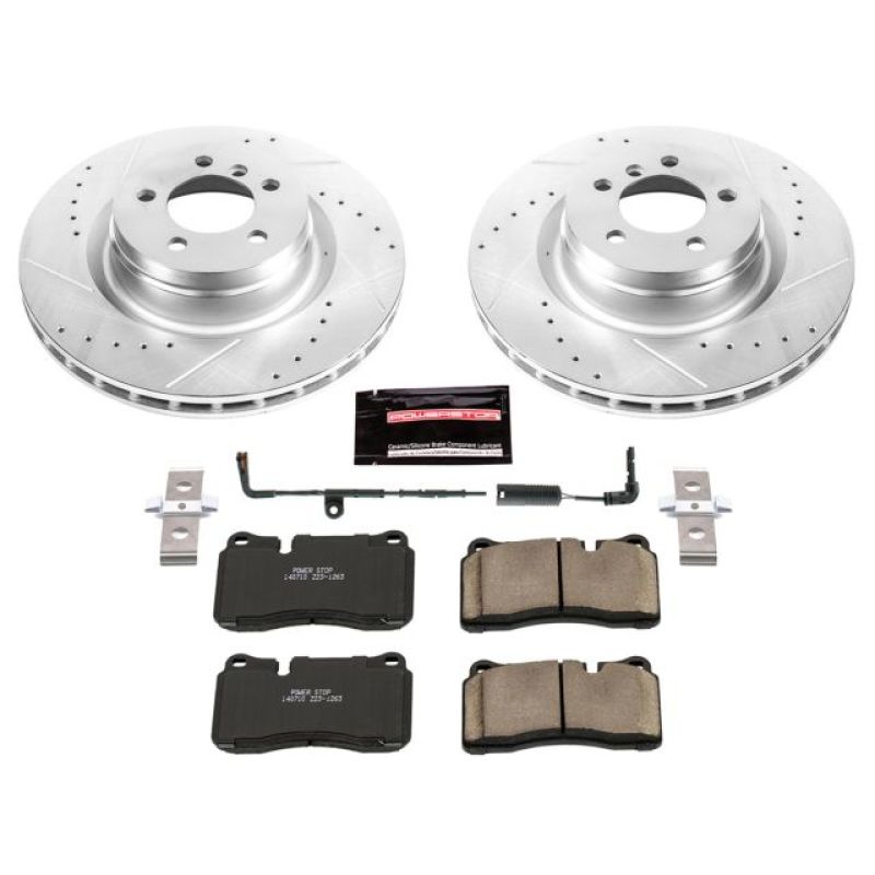 Power Stop 06-09 Land Rover Range Rover Front Z23 Evolution Sport Brake Kit PowerStop