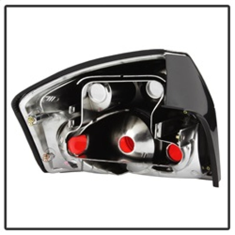 Spyder 02-05 Audi A4 (Excl Convertible/Wagon) Euro Style Tail Lights - Black (ALT-YD-AA402-BK) SPYDER