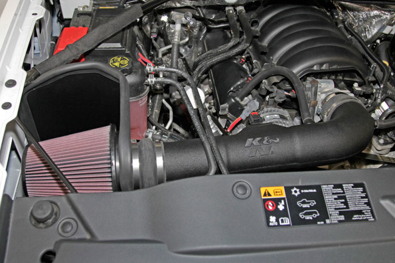 K&N 63 Series Aircharger Performance Intake Kit Chevy/GMC 14-15 Silverado/Sierra 1500 5.3L/6.2L V8 K&N Engineering