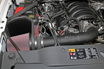 K&N 63 Series Aircharger Performance Intake Kit Chevy/GMC 14-15 Silverado/Sierra 1500 5.3L/6.2L V8 K&N Engineering