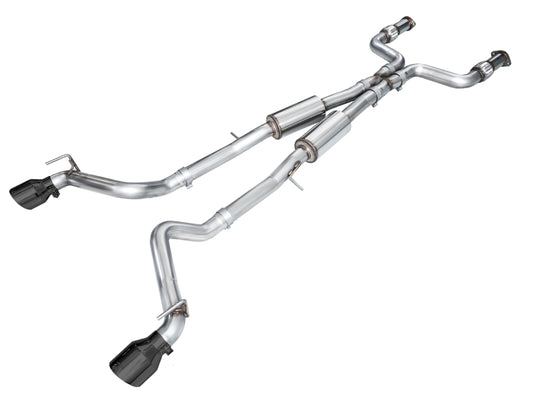 AWE 2023 Nissan Z RZ34 RWD Track Edition Catback Exhaust System w/ Diamond Black Tips AWE Tuning