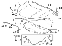 Load image into Gallery viewer, OEM HONDA 13-17 Accord Door-Front Door-Lower Seal Retainer Clip (91520-SCC-003) X1