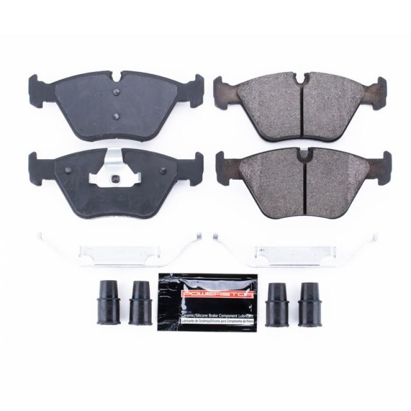 Power Stop 01-06 BMW 330Ci Front Z23 Evolution Sport Brake Pads w/Hardware PowerStop