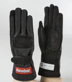 RaceQuip Black 2-Layer SFI-5 Glove - 2XL