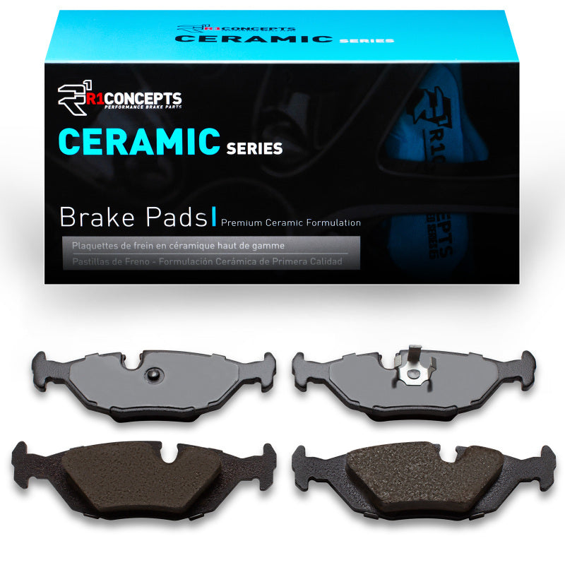 R1 Rear Ceramic Brake Pads 1981-1991 BMW 528E/M5 & More - 2310-0279-00