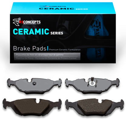R1 Rear Ceramic Brake Pads 1981-1991 BMW 528E/M5 & More - 2310-0279-00