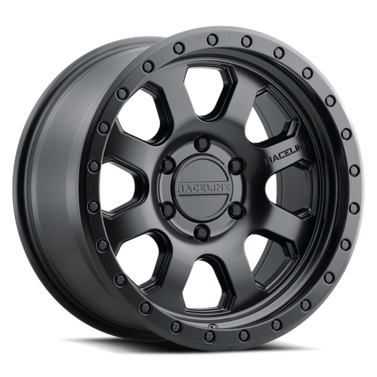 Raceline 959B Avenger 2.0 20x9in / 6X139.7 BP / 0mm Offset / 106.1mm Bore - Satin Black
