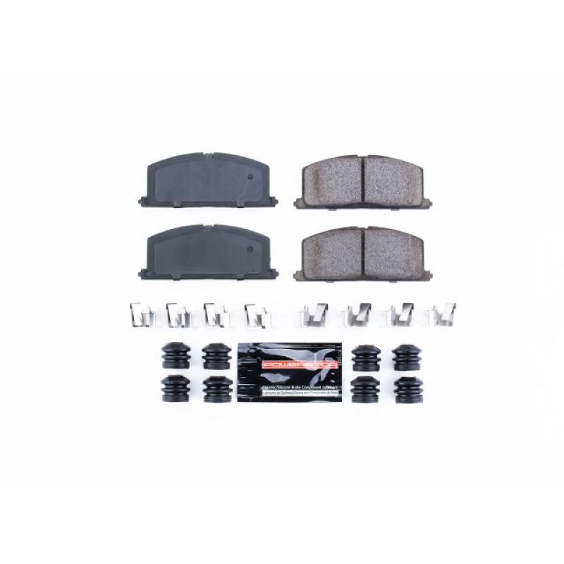 Power Stop 85-88 Chevrolet Nova Front Z23 Evolution Sport Brake Pads w/Hardware PowerStop