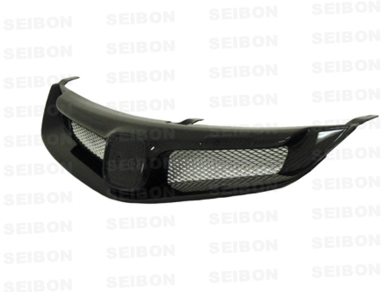 Seibon 06-10 Honda Civic 4Dr JDM / Acura CSX MG-Style Carbon Fiber Grill Seibon