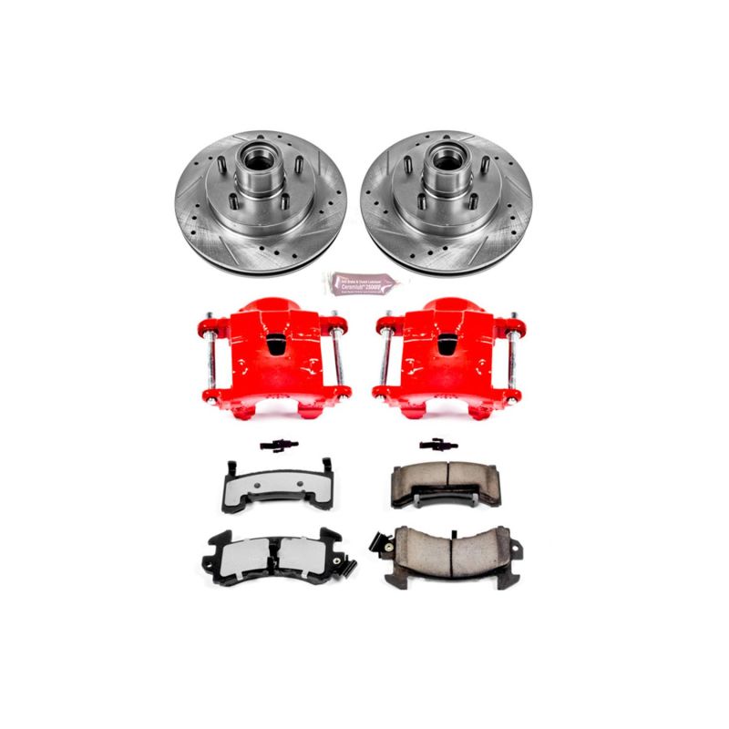 Power Stop 82-87 Buick Regal Front Z36 Truck & Tow Brake Kit w/Calipers PowerStop