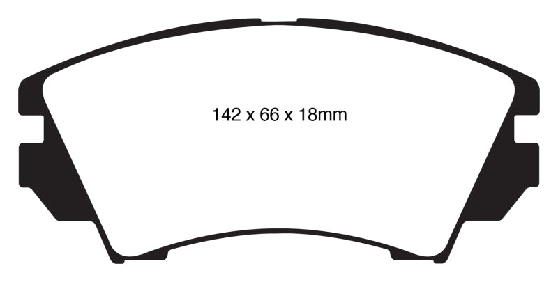 EBC GreenStuff Front Brake Pads - DP22014