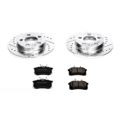Power Stop 00-06 Audi TT Quattro Rear Z23 Evolution Sport Brake Kit PowerStop