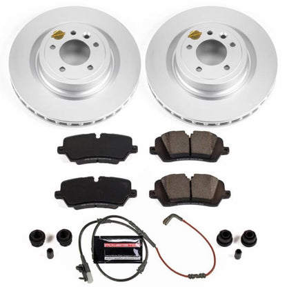Power Stop 2017 Land Rover Discovery Rear Z23 Evolution Sport Coated Brake Kit PowerStop