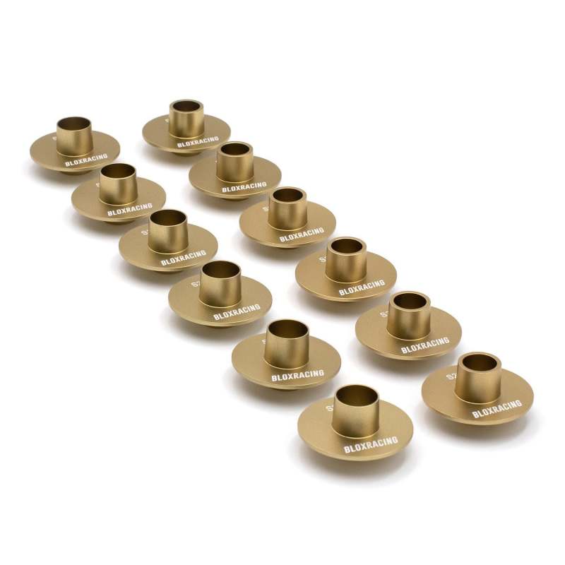 BLOX Racing Subframe Hard Collar Kit for All S2000 - Front and Rear total 12 Pieces (Gold) BLOX Racing