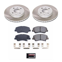 Load image into Gallery viewer, Power Stop 12-17 Kia Rio Front Semi-Coated Rotor Kit