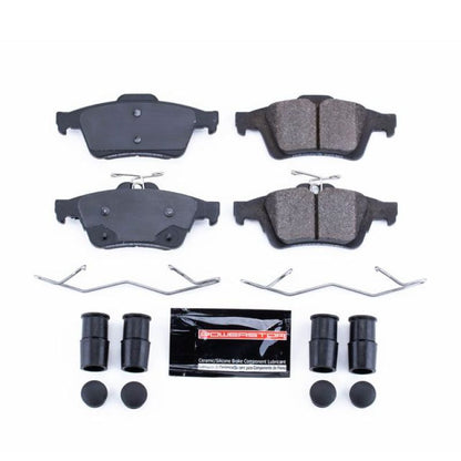 Power Stop 2016 Ford Focus Rear Z23 Evolution Sport Brake Pads w/Hardware PowerStop