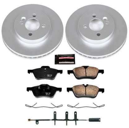 Power Stop 07-08 Mini Cooper Front Z23 Evolution Sport Coated Brake Kit PowerStop